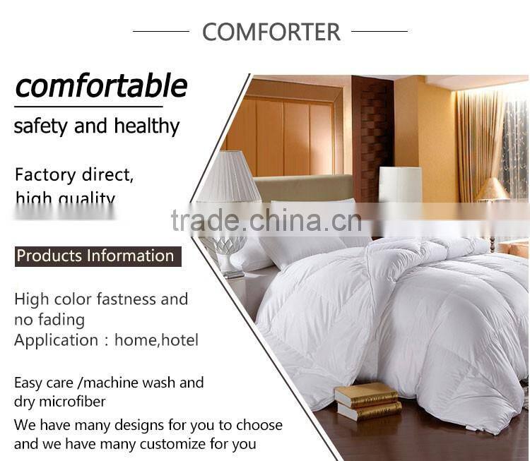 85gsm customized adult king bed comforter
