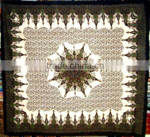 Sun Signs Design Cotton Bed cover