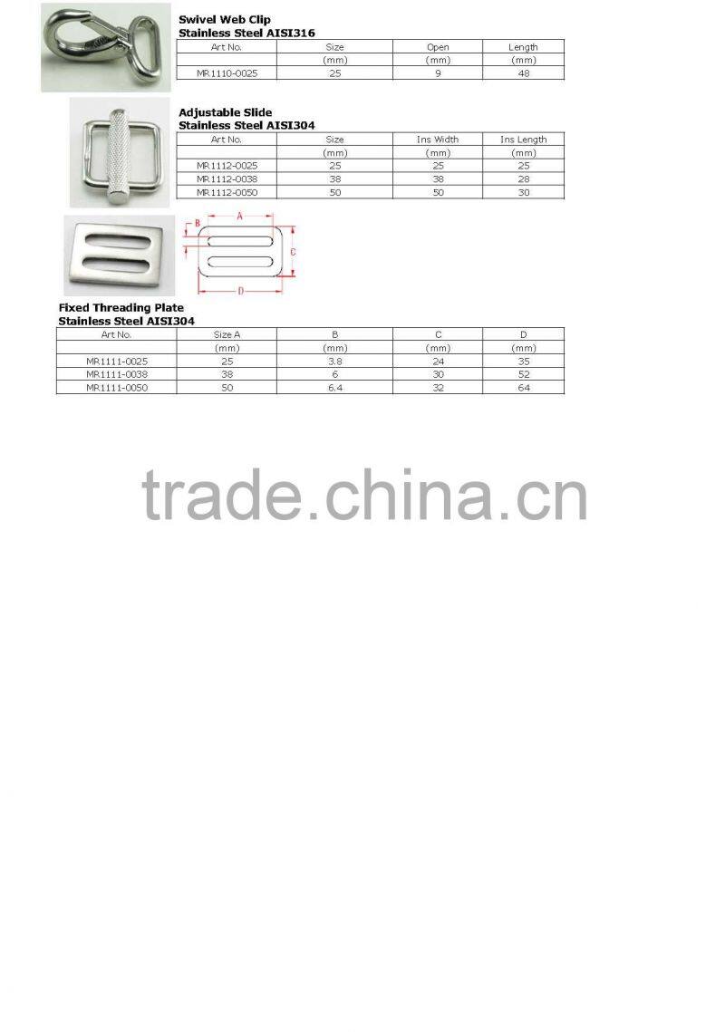 Stainless Steel Web Clip