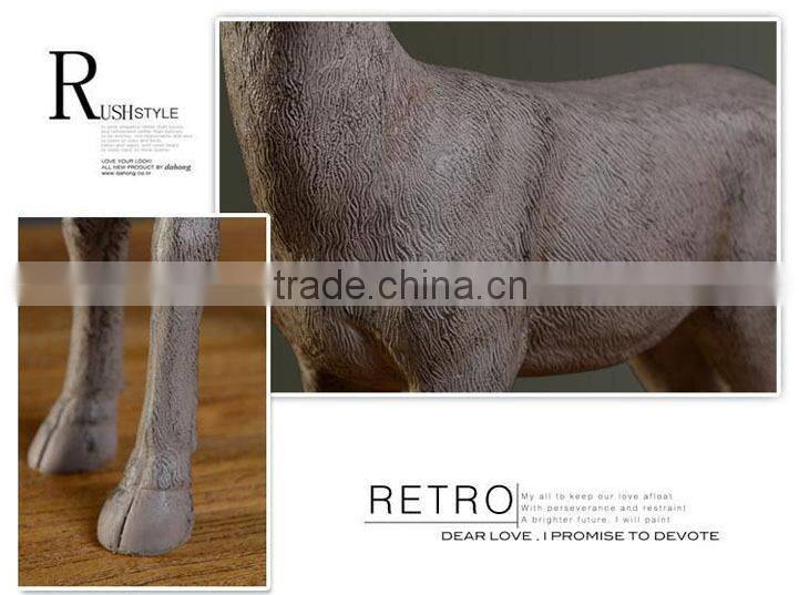 Resin Big size Deer for Xmas ,Life size deer statue ,garden figurine of polyresin