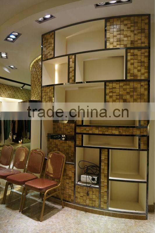 Livingroom natural wall solid wood mosaic parquet