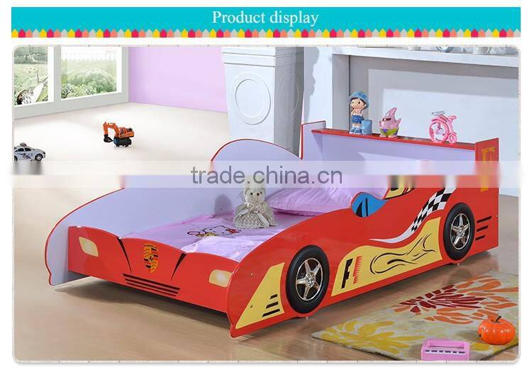 2015 Modern Design Race Car Bed Full Size Car Bed, police car bed, kids race car bed