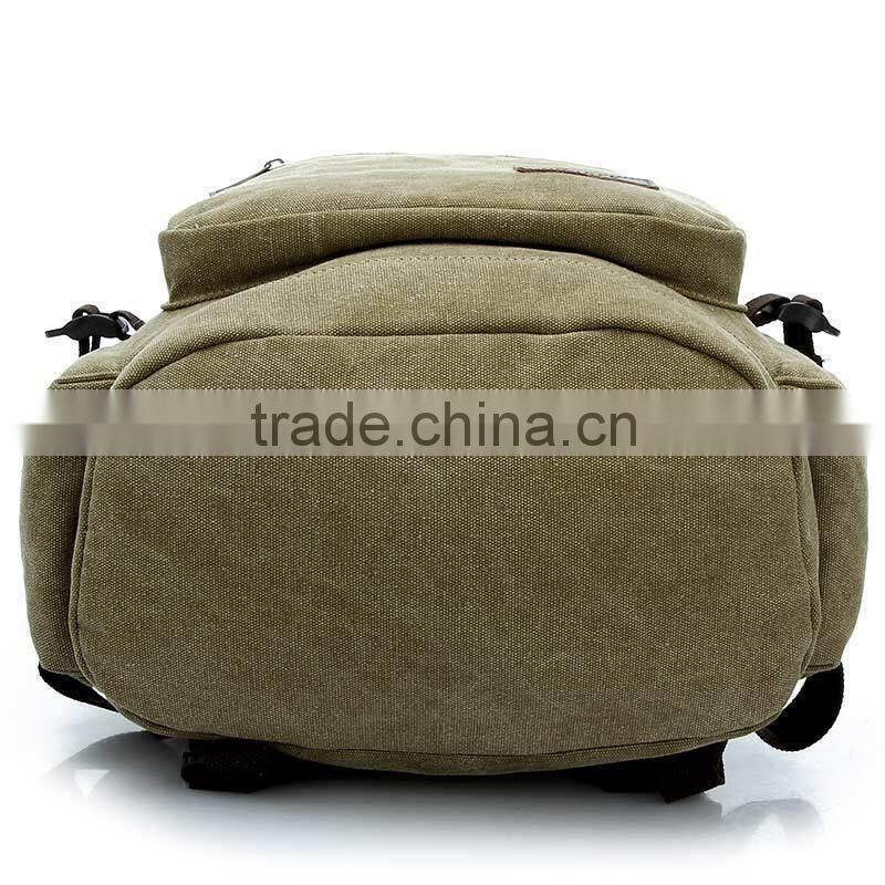 New Stylish backpakc outdoor sport Canvas backpack men's Hiking Backpack
