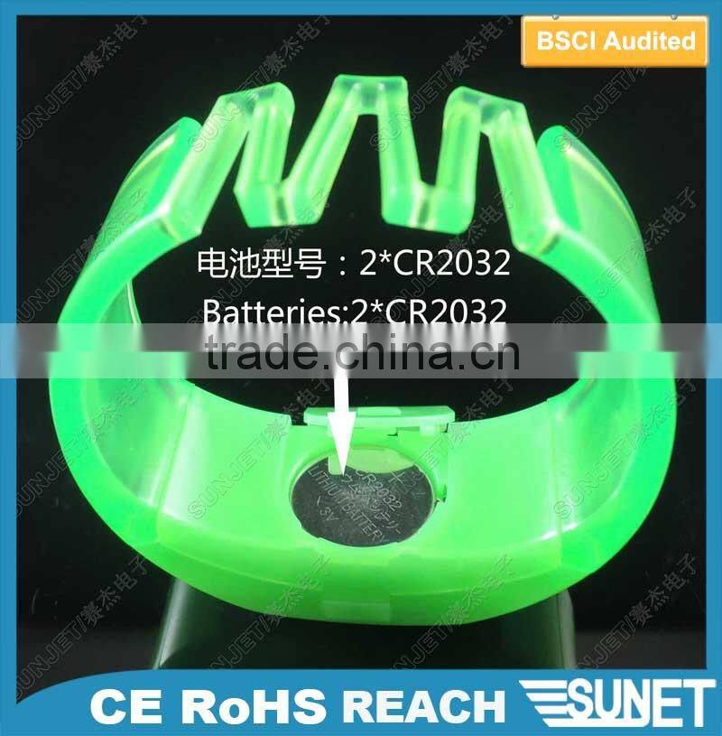 new arrival 2016 sound activated colorful flashing bracelet for sale