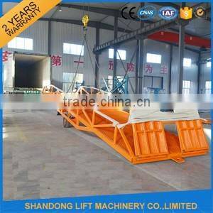 Garage steel car ramp / lift car