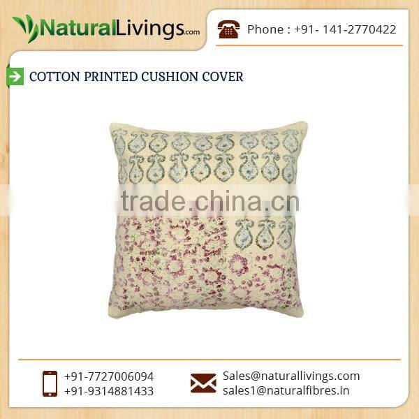 Highly Demanded Cushion Cover with Printed Designs at Affordable Rate
