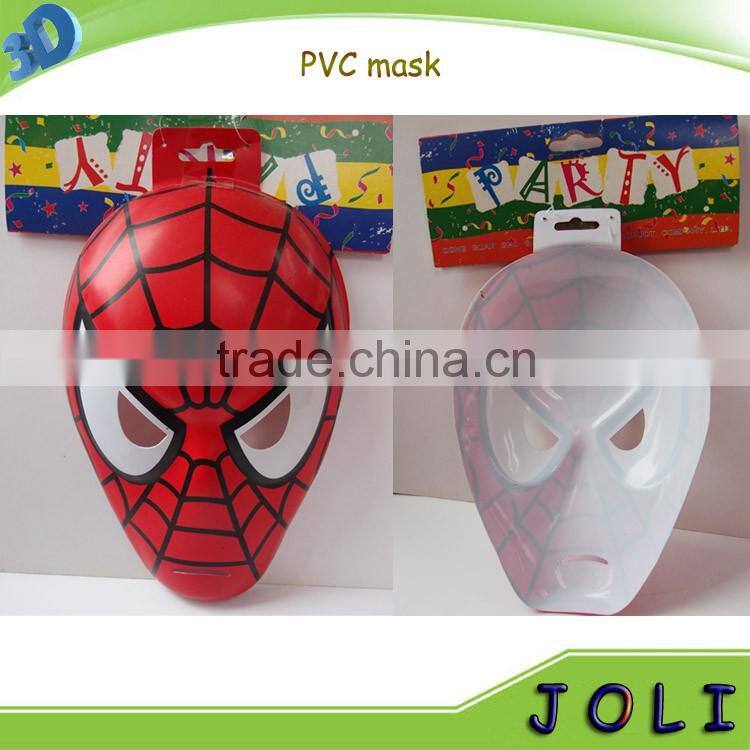 christmas halloween party PVC spiderman mask