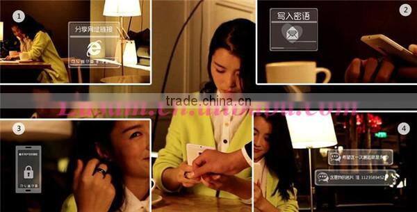 2016 New design multifunction NFC smart ring for smart phone