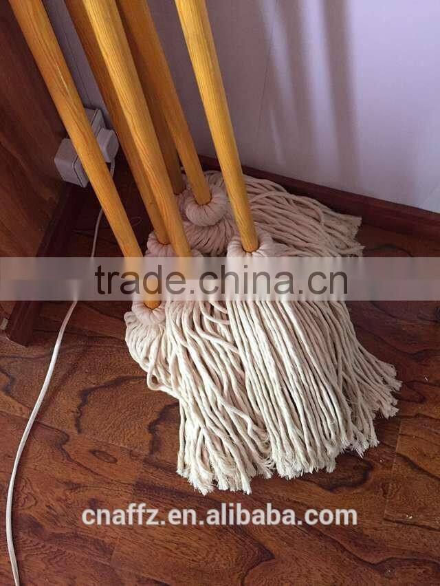 recycled cotton mop yarn material wet mop head supplier
