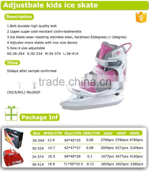 wholesale china manufacture adult ice skate