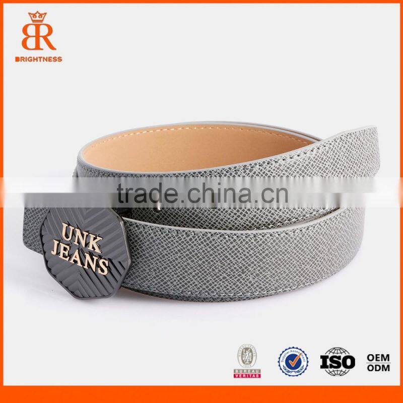 Custom mens genuine spanish leather belt mens designer belts