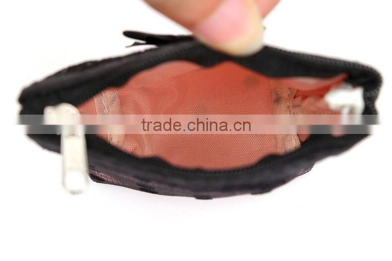 Hot sale high quality cheap fashionable cute lace cosmetic pouches GW879