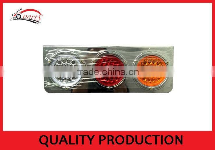 chrome 24V universal 72 LED truck tail lamp