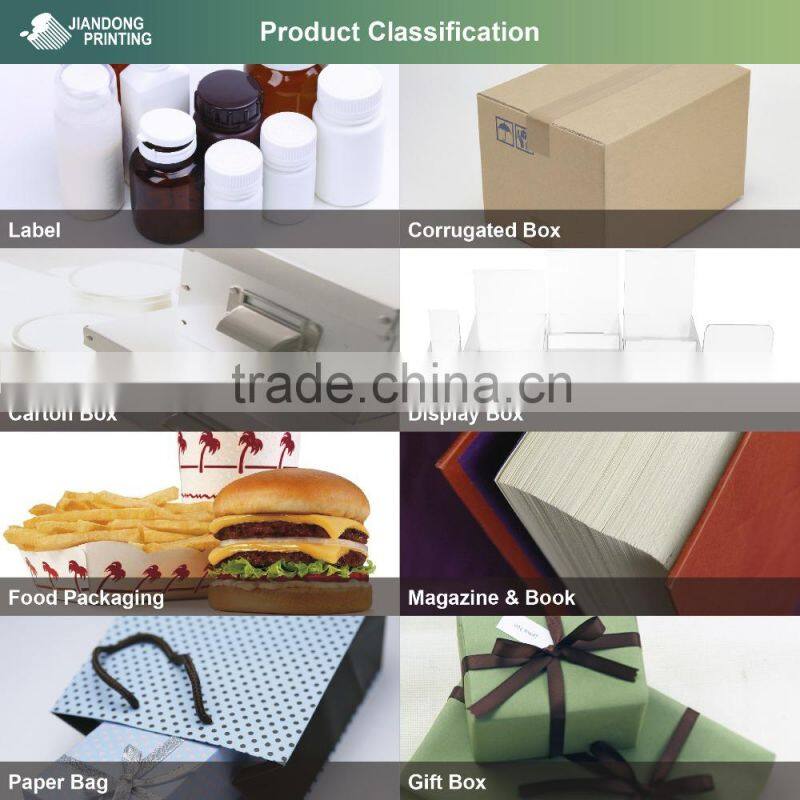 Full color custom printed corrugated cardboard mailing boxes