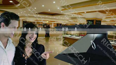 display cabinet 3d / diamond platform / 3D holographic platform