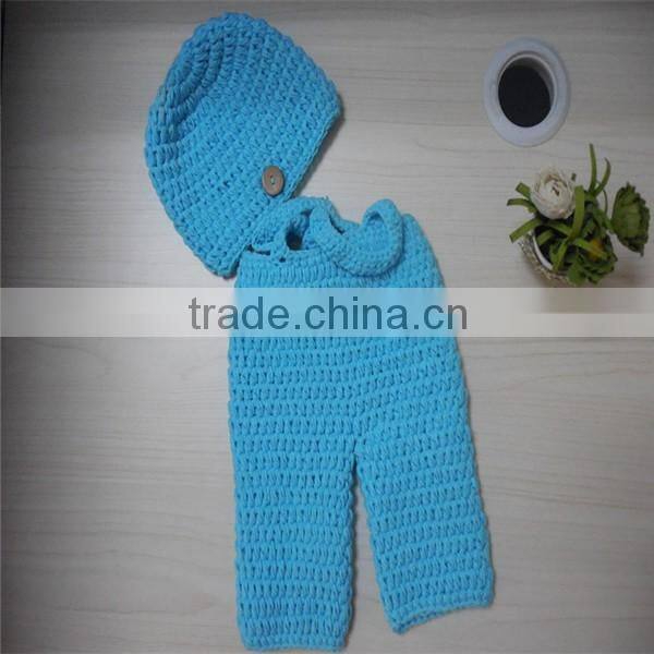 Infant clothes baby suits , Crochet Beanie Hat baby suits