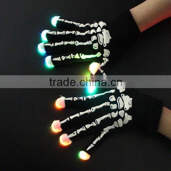 2016 Magic color changing party gloves,light gloves led