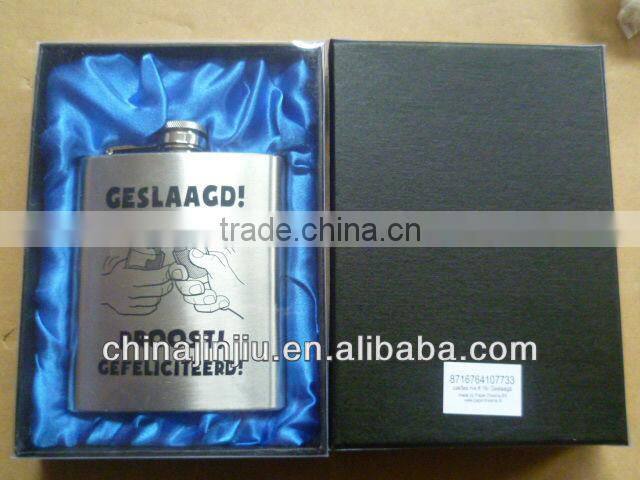 5oz ladies hip flask in gift box