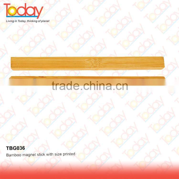 ECOZONE Professional eco items manufacturer eco bamboo souvenir magnetic ruler