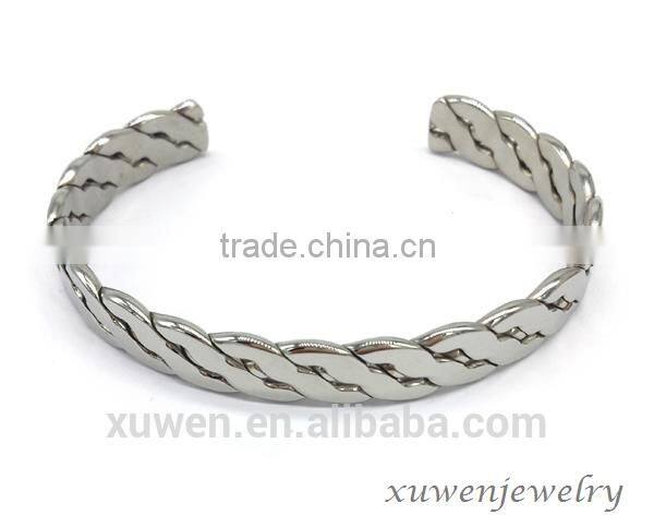 mirror finish ladies cuff 316l stainless steel daily use bangles