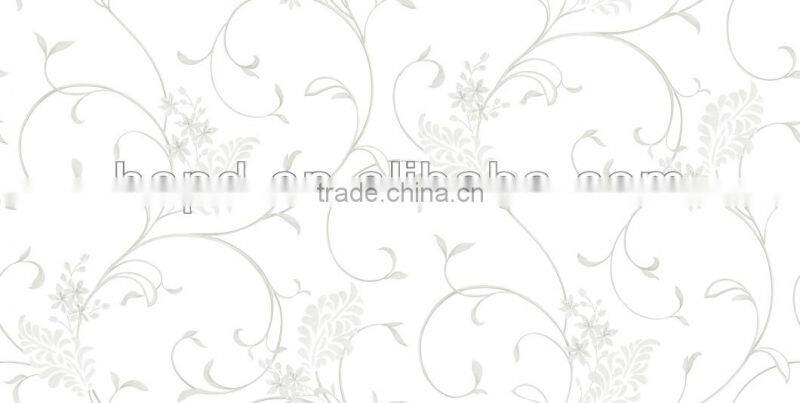 Classic good wearability wallpaper with flower pattern