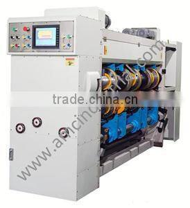 GMFG Flexo Printer Slotter Die-cutter with Folder gluer in line