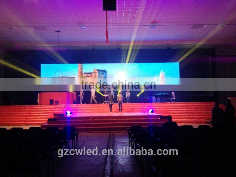 supply stage rental Indoor Full Color p4 led display