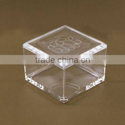 acrylic box clutch