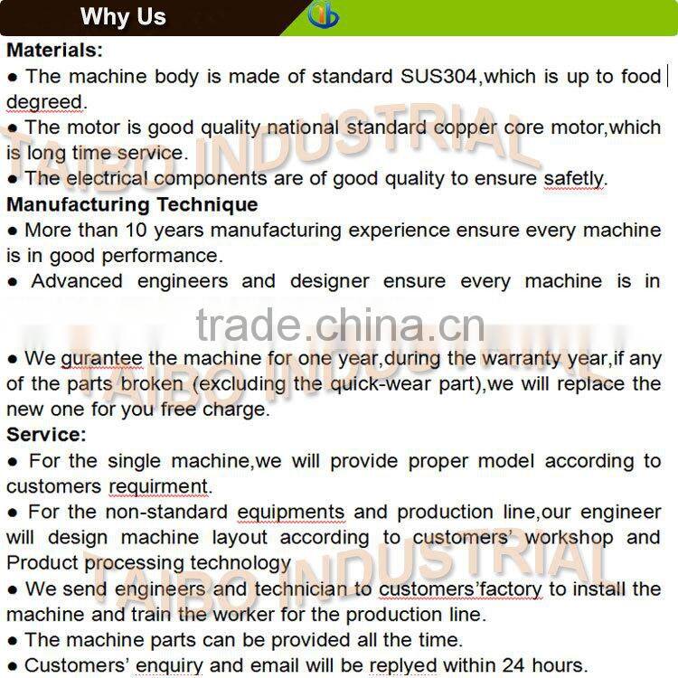 Small and Medium Size Vegetable and Fruit Washing Machine