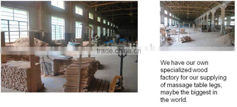 Acrofine Stationary Professional Wood Tattoo Massage Table with Locker Massage Table Metal Legs