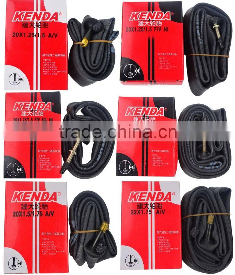 hot sale high quality factory price wear resistant KENDA bicycle tubes bicycle parts