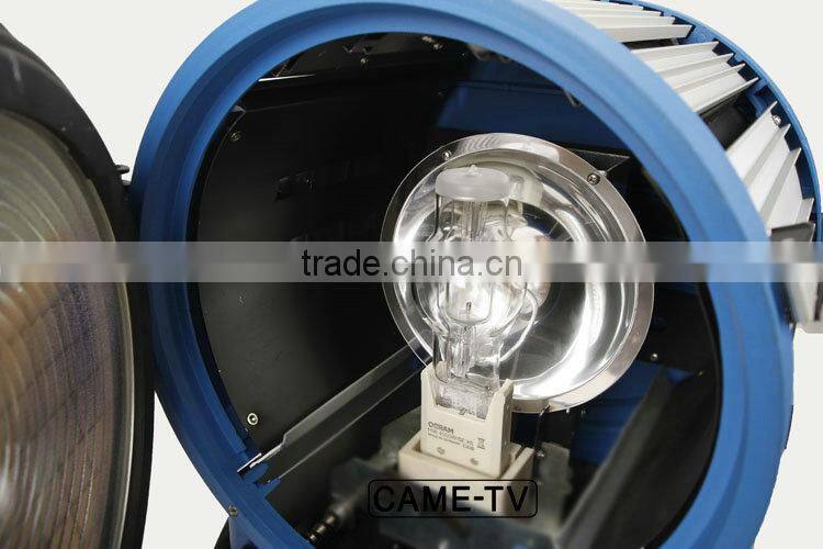 110V CAME-TV 2500W HMI Fresnel Light Head +2.5/4KW Electronic Ballast