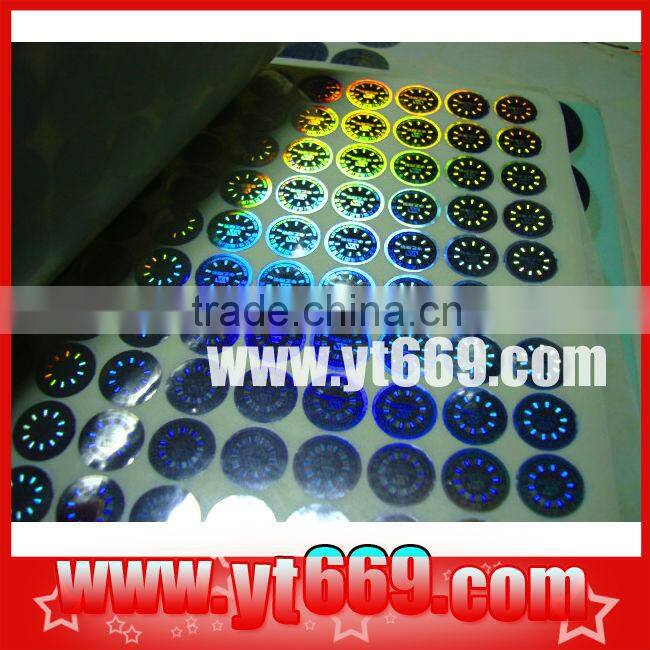 custom fluorescent sticker