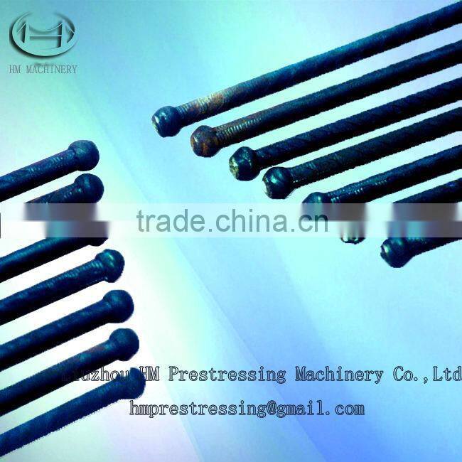 prestressed wire suspender anchorage for upset head anchorage system