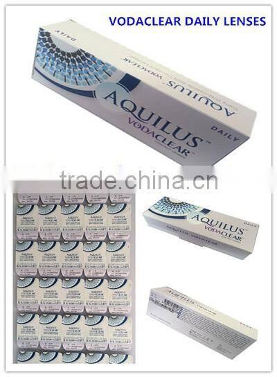 Monthly clear corrective Vodaclear prescription contact lenses