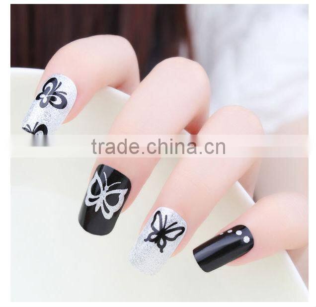Cute Flower 3D Nail Sticker , korea nail sticker
