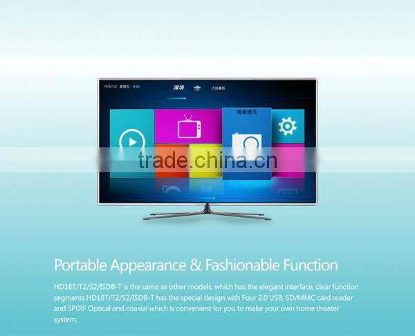 Android DVB-S2 tv box airplay ,PVR, XBMC Preinstalled,1080P Full HD,WIFI Build in,ARM Cortex A9, IPTV BOX