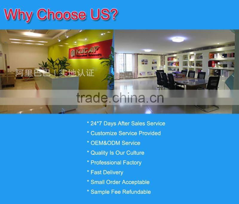 Custom Soft cover leather notebook with elastic band