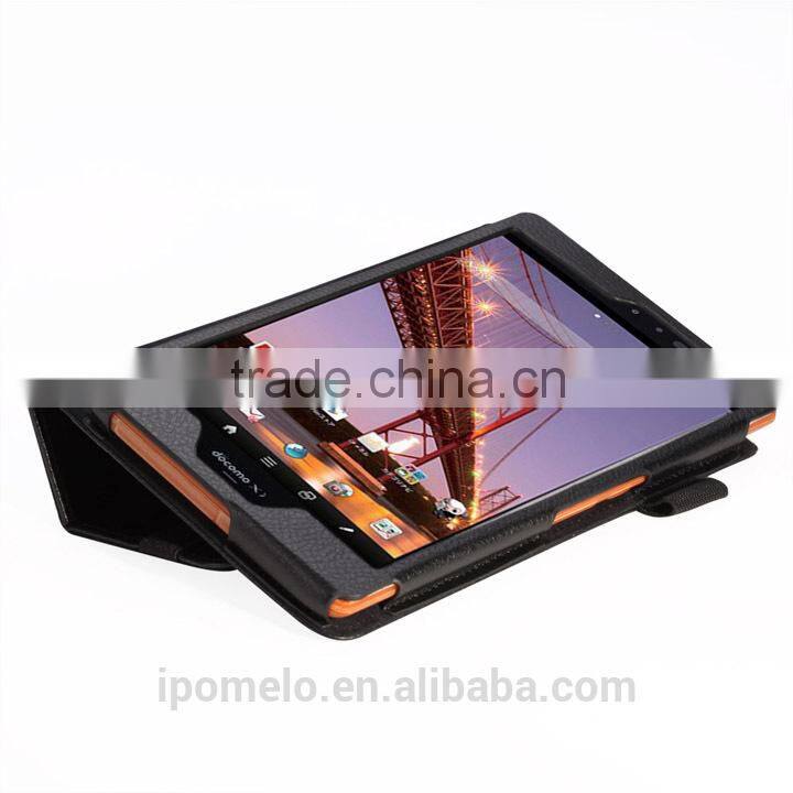 2014 new products shell for tablet pc For Sharp AQUOS PAD SH-08E