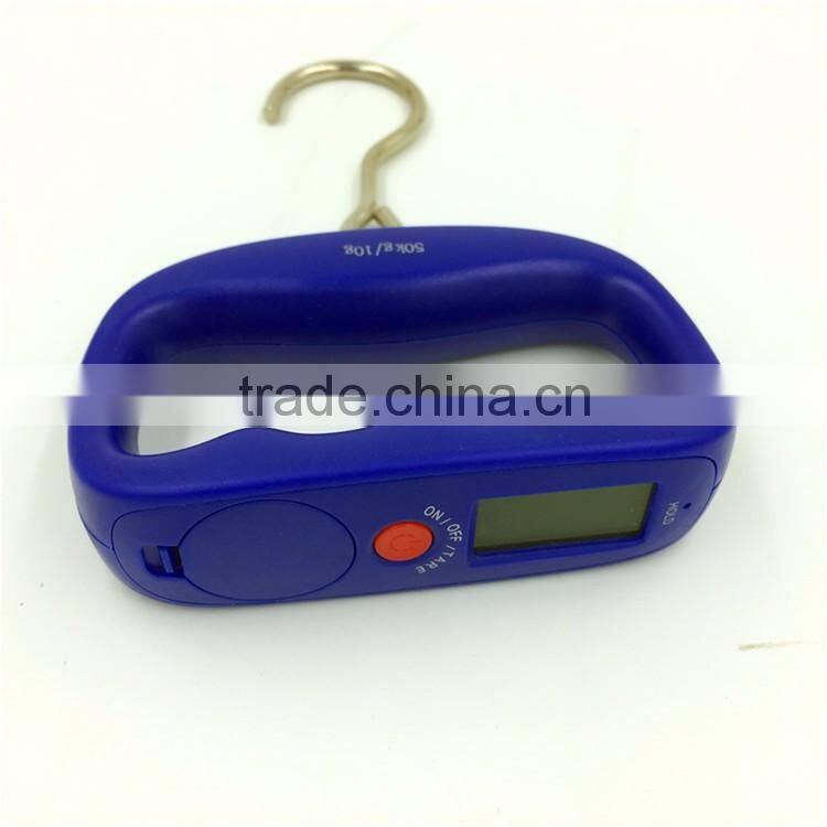 Factory hot sale 50kg portable electronic scale with LCD display