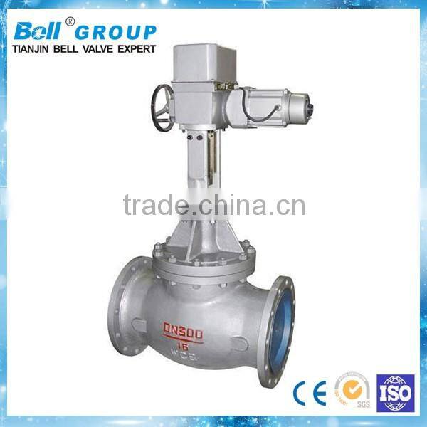 ductile iron 2-way electric flow control valve