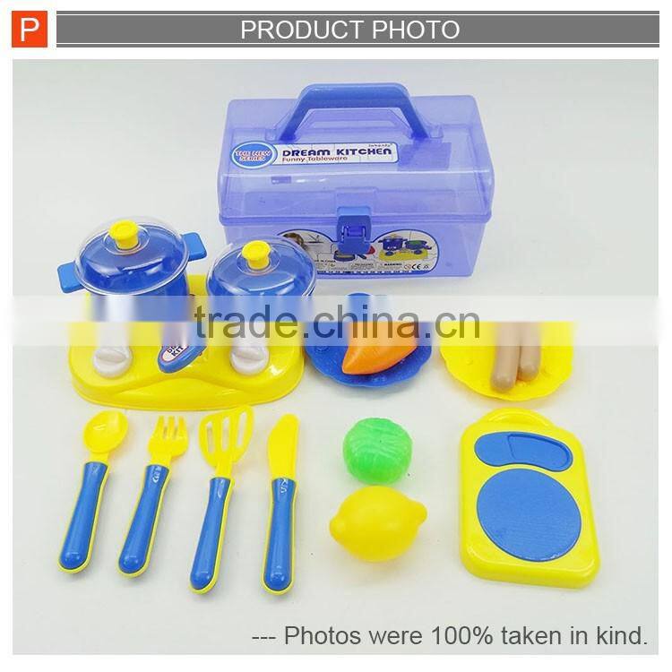 can be cut vegetable toys children kitchen cooking game set