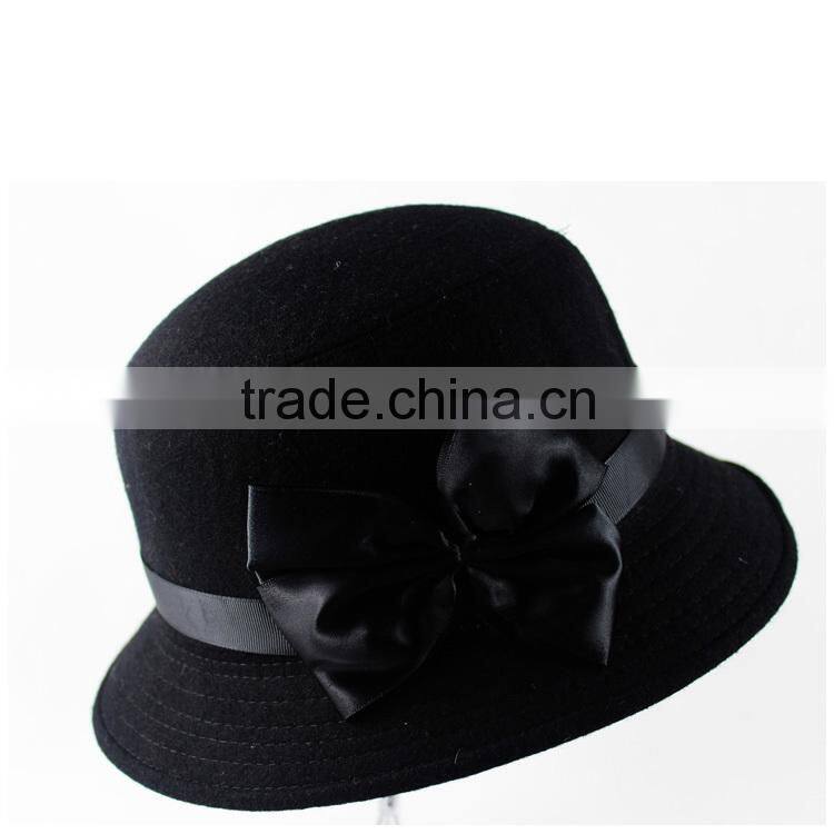 2015 high quality wool felt hat vintage felt hillbilly hat