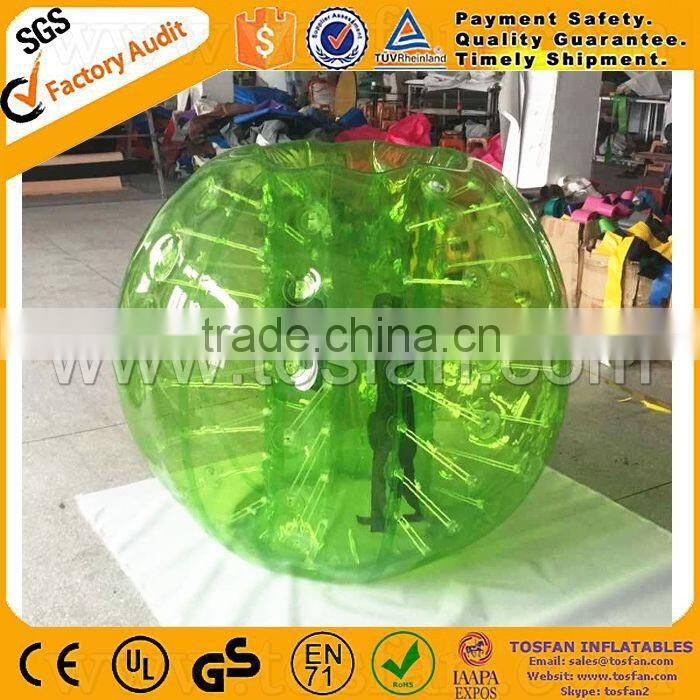 inflatable bumper ball,soccer games,kids bubble suits TB309