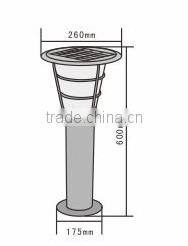 led solar garden light solar post light high pole solar light