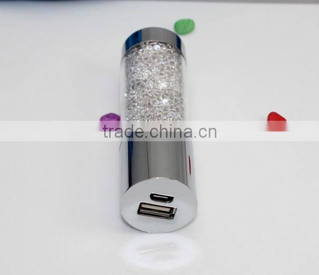 Private model crystal power bank manufacturer in shenzhen factory transparent power bank