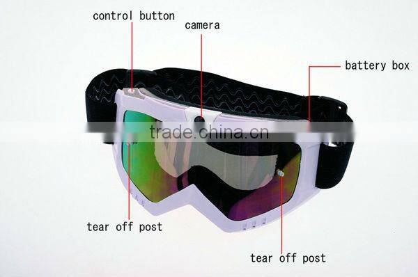 Fashionalble ski goggles camera, skiing goggle camera