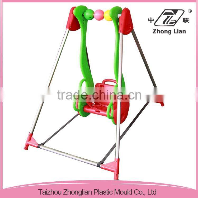 Interesting durable hanging indoor home plastic children swing chair