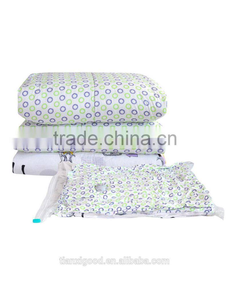 vacuum compressed storage saving space bags,clothing.duvets.bedding.pilows.curtains