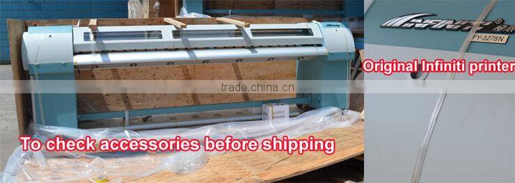 Popular Cheapest canvas solvent printer with spt510 head